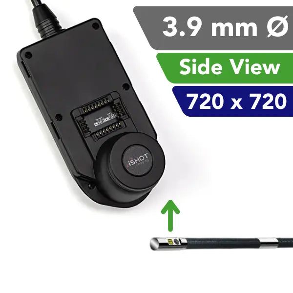iShot® Model E 3.9 mm Video Borescope