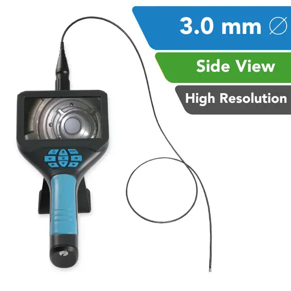 Yateks G Series Industrial Video Borescope 3.0 mm OD Side View High Resolution