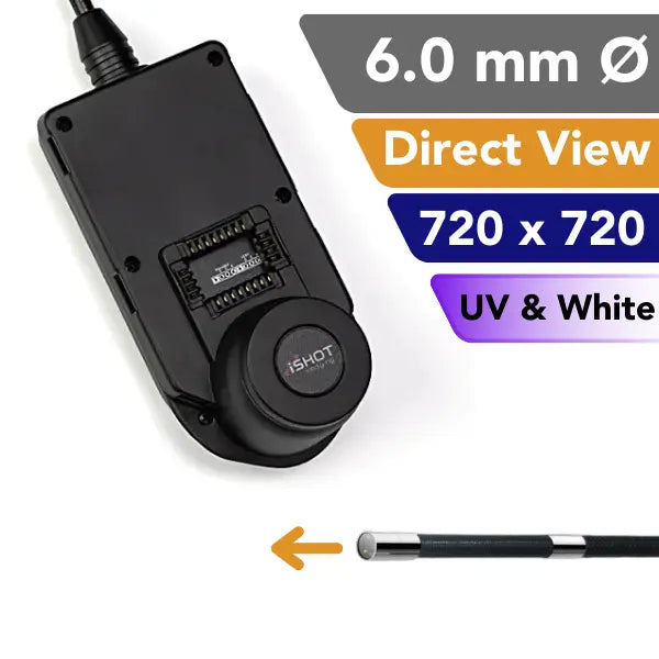 iShot® Model E 6.0 mm Video Borescope
