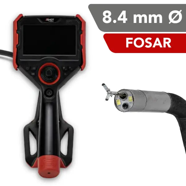 iShot® Model VX FOSAR Articulating Working Channel Videoscope - 8.4mm OD