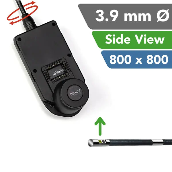 iShot® Model E 3.9 mm Video Borescope