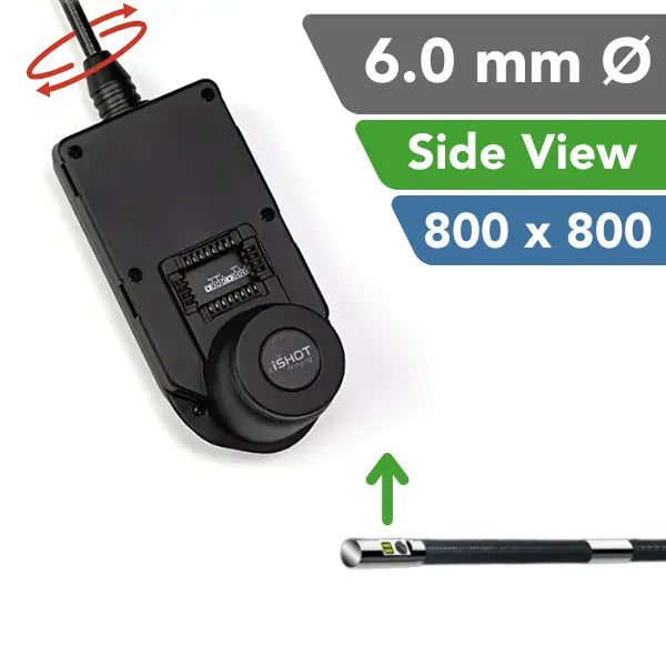 iShot® Model E 6.0 mm Video Borescope