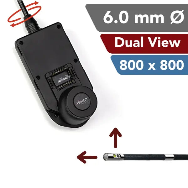 iShot® Model E 6.0 mm Video Borescope
