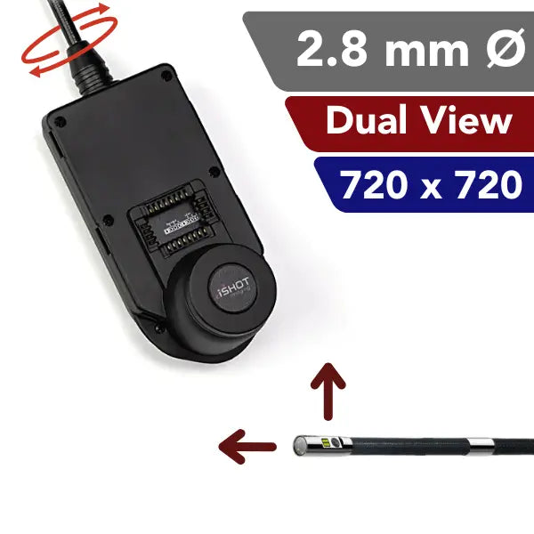 iShot® Model E 2.8 mm Video Borescope